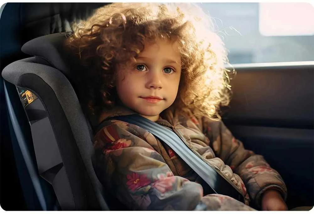 Automobilinė kėdutė Nukido Louis Soft juoda -pilka, 15-36 kg ISOFIX