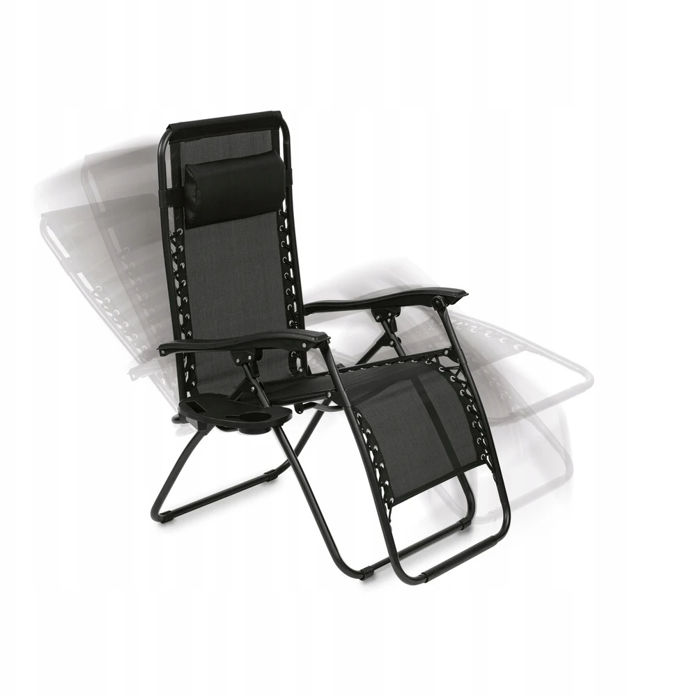 LOUNGER Garden Beach deginimosi fotelis Gravity Tadar Chair 66x160cm