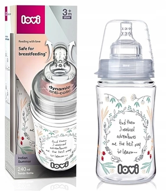 LOVI buteliukas TRENDS INDIAN SUMMER, 240 ml, 21/580