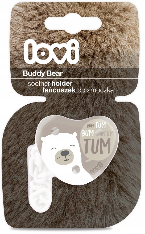 LOVI čiulptuko laikiklis BUDDDY BEAR, 10/887