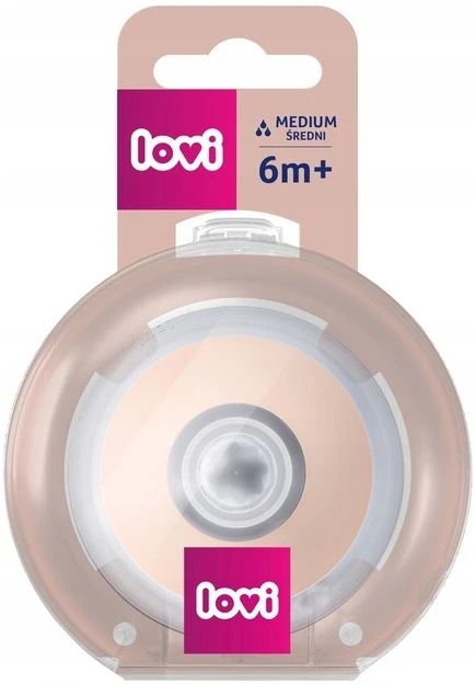 LOVI 18/733 Mammafeel Dynamic čiulptukas 6 m+ MEDIUM 1 vnt