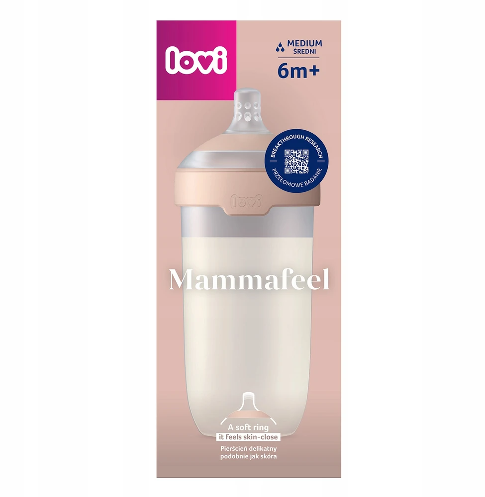 Canpol LOVI buteliukas MAMMAFEEL, 330 ml, 21/597