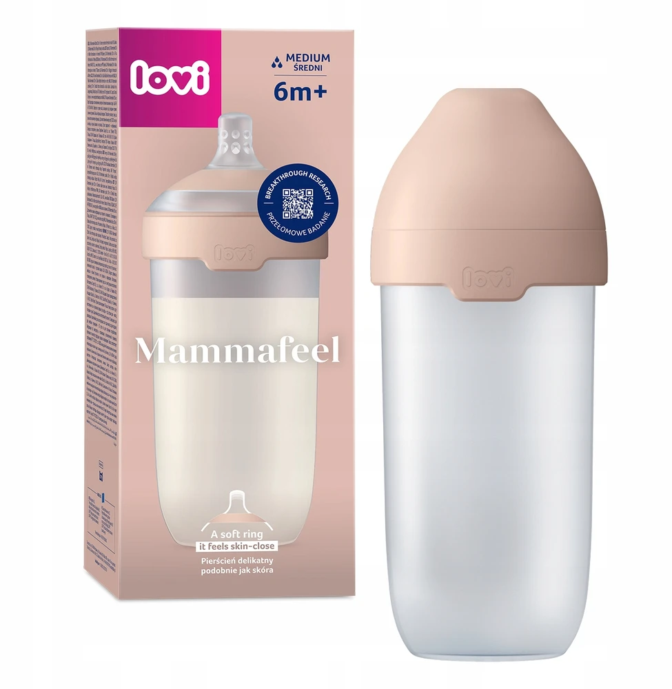 Canpol LOVI buteliukas MAMMAFEEL, 330 ml, 21/597