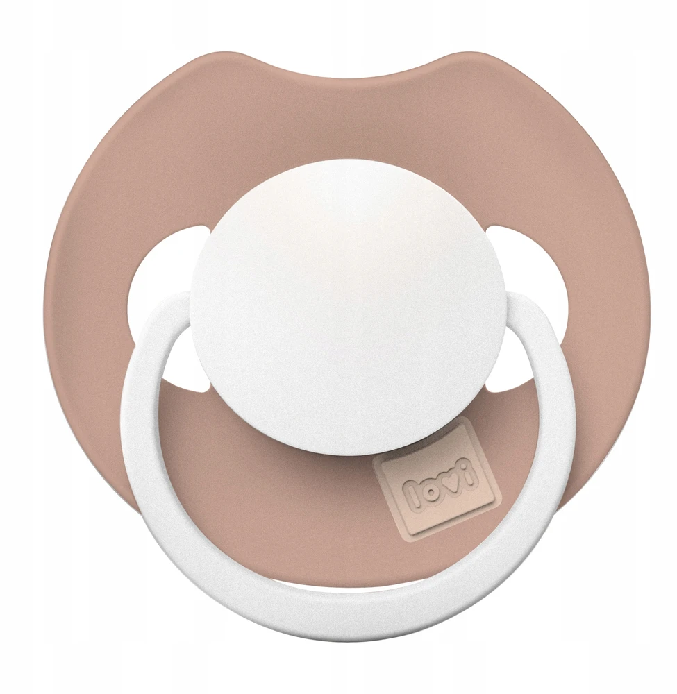 LOVI 34/436 Dynamic silikoninis čiulptukas Prime 0-6m 1 vnt Blush Glow