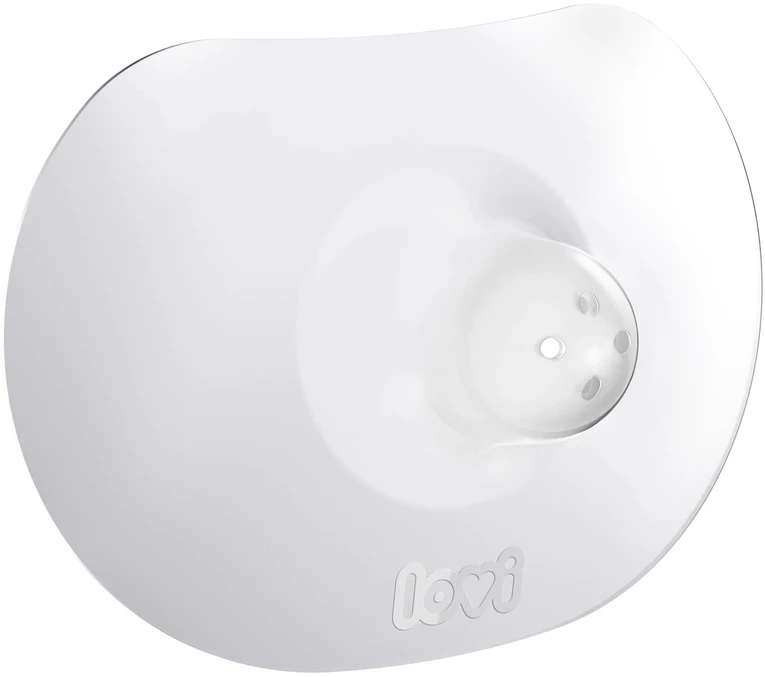 LOVI 5/606 Silikoniniai krūtų skydeliai Skin Touch 2 vnt. M/L