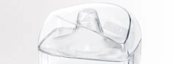 LOVI 5/606 Silikoniniai krūtų skydeliai Skin Touch 2 vnt. M/L