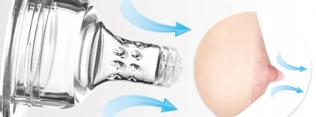 LOVI stiklinis buteliukas DIAMOND GLASS Baby Shower girl, 150 ml, 74/104girl