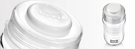 LOVI stiklinis buteliukas DIAMOND GLASS Baby Shower girl, 150 ml, 74/104girl
