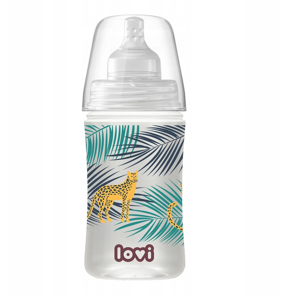 LOVI TRENDS VAIKŲ BUTELAS 250 ML JUNGLE VIBES 21/594 3M+