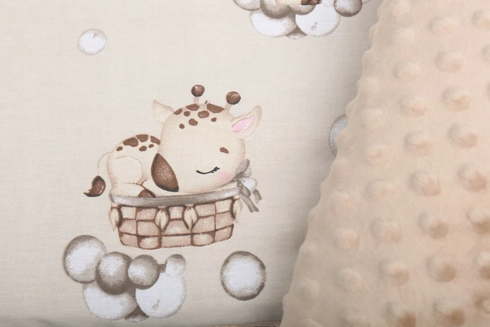 LOVO APSAUGĖ MINKY 120x60 ANT LAIEDŲ 180x30cm BABYMAM