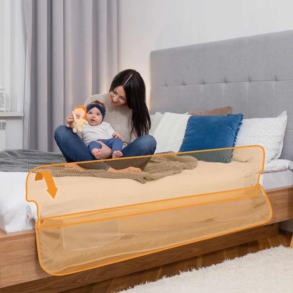 Lovos turėklai SAUGOS VARTŲ SPYNĖS 150cm Lionelo Eva