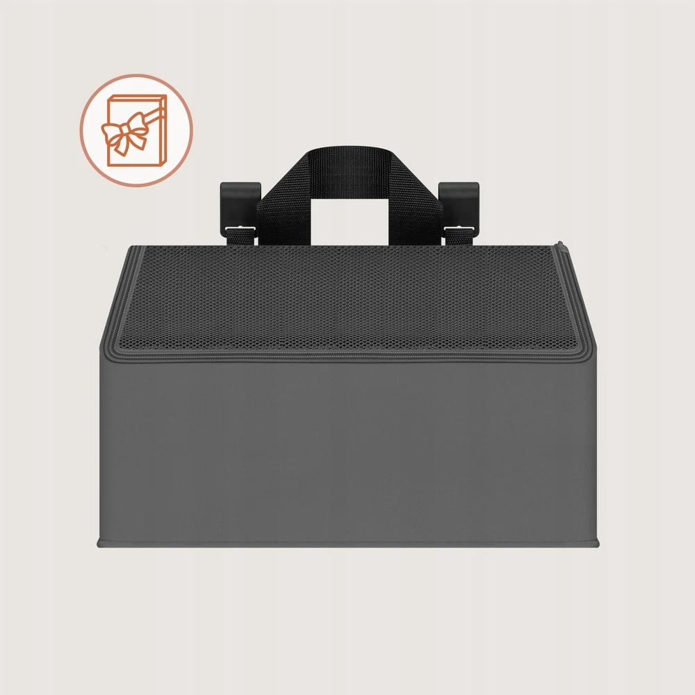 Lovos tvarkyklės pakabinama įrankių dėžė 43x15x23 Lionelo Sidepocket Medium