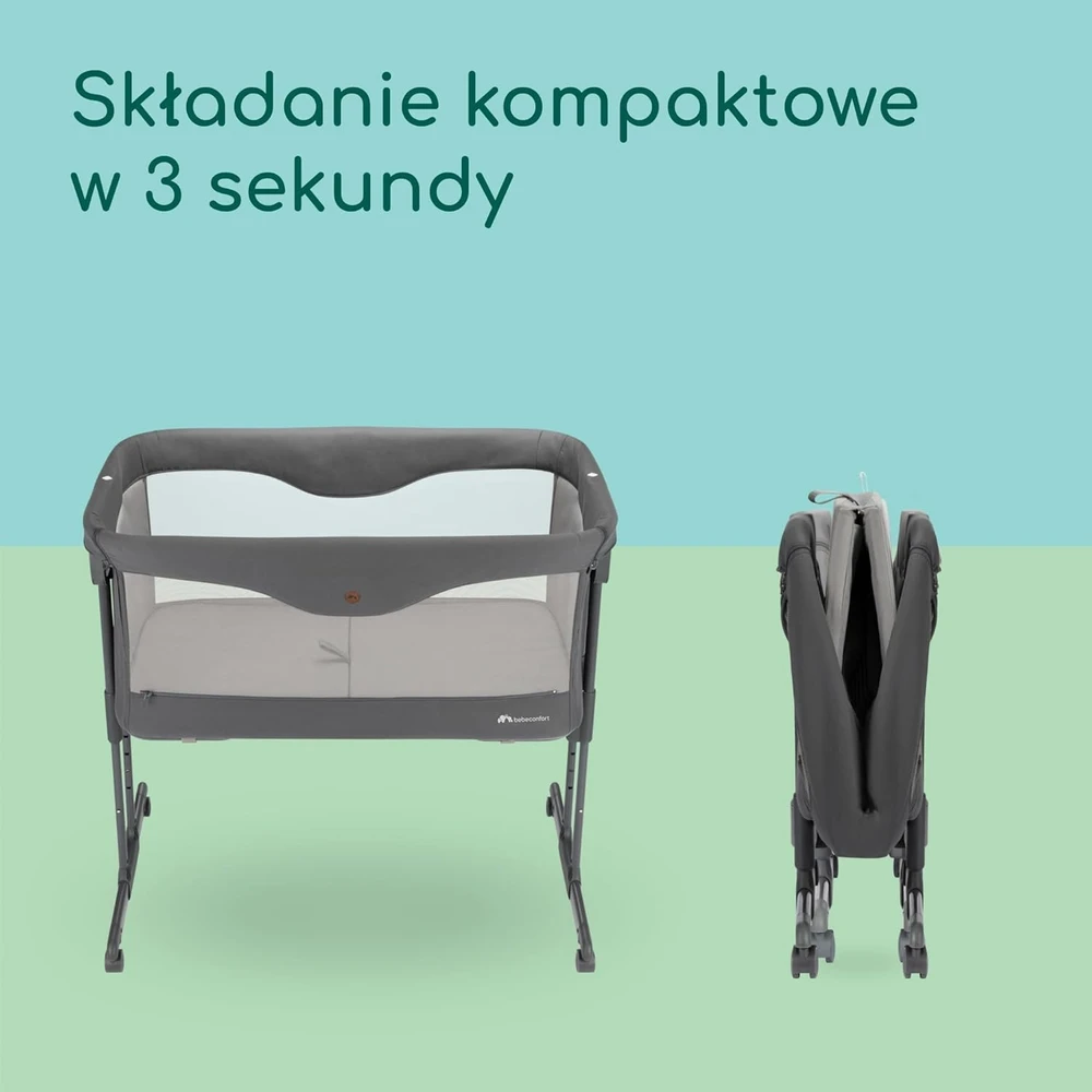 Lovytė turystyczne Bébé Confort 59 x 95 cm pilka