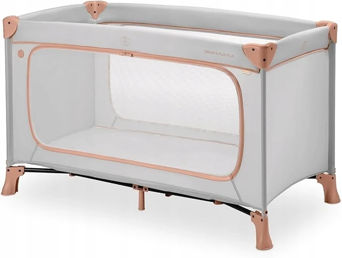 Lovytė turystyczne Hauck Dream N Play Plus Dusty Cork składane USZKODZONE