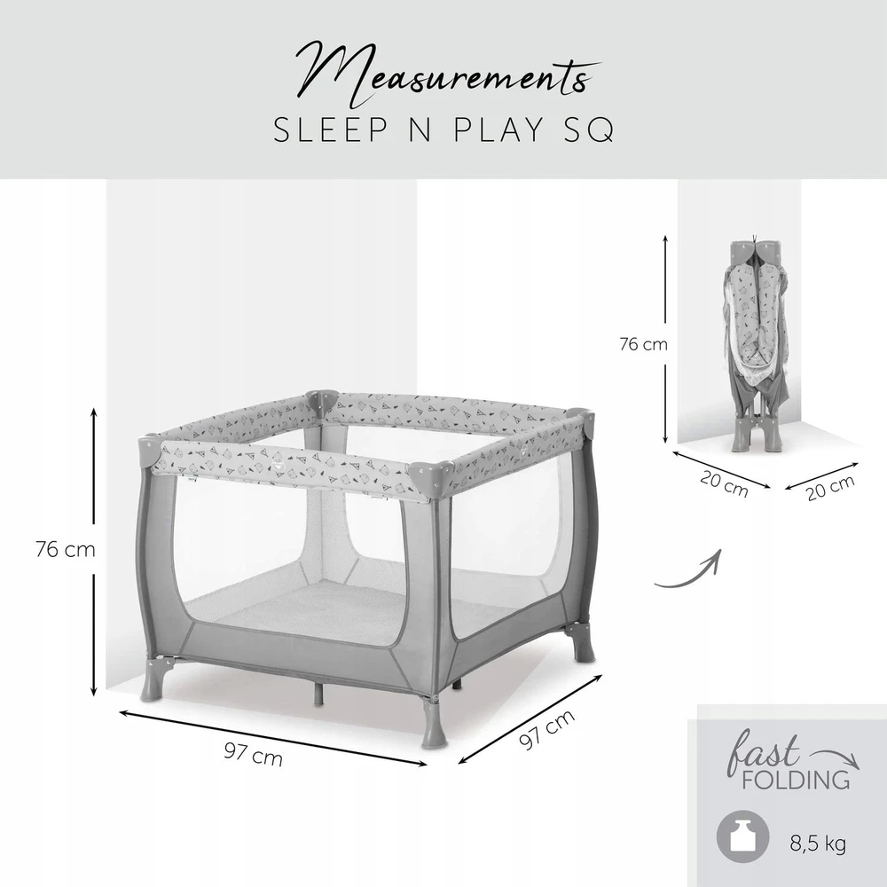 Lovytė turystyczne kojec Hauck Sleep N Play SQ