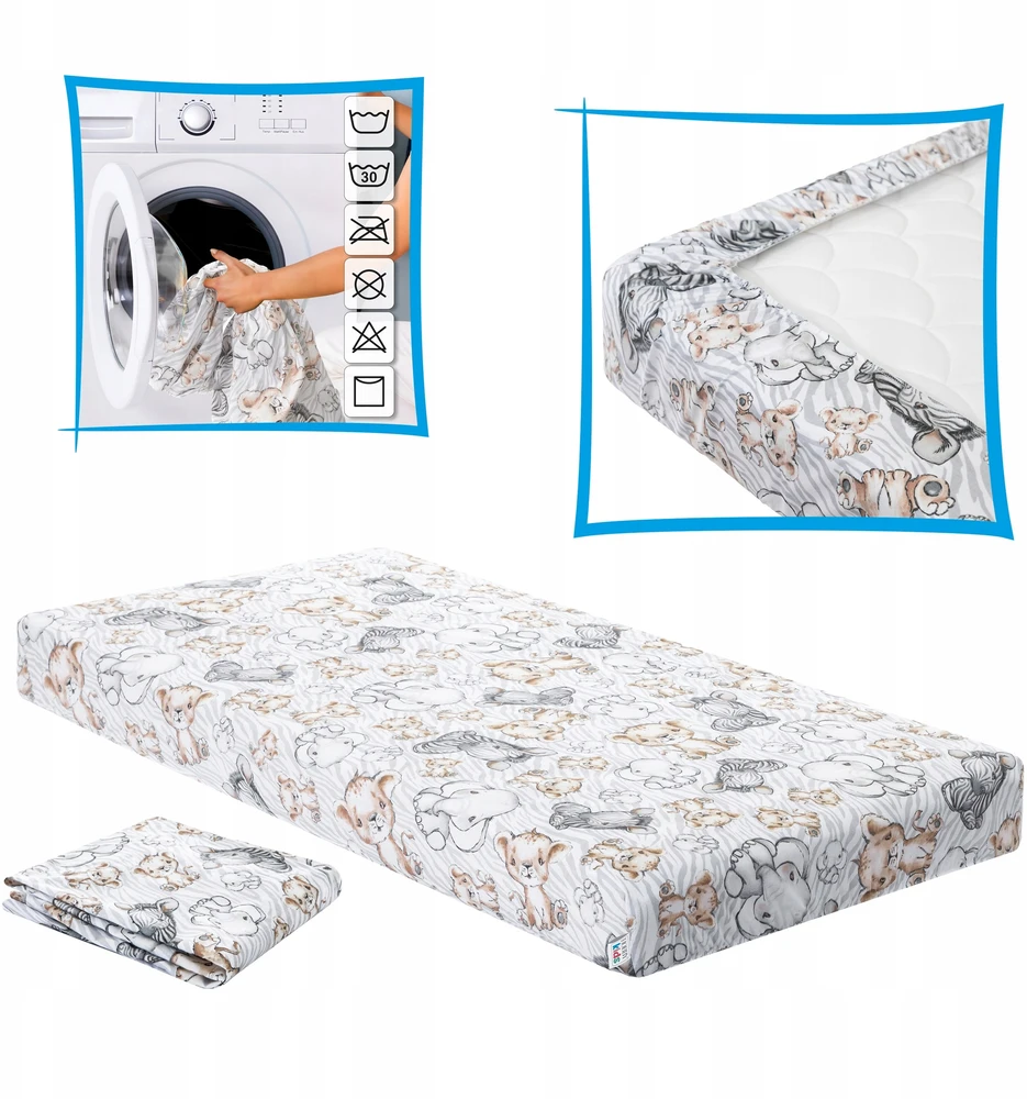 Lovytės paklodė 140x70 cm su elastine čiužinio juostele Cotton HOBBY Kids