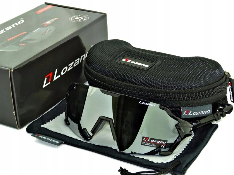 LOZANO POLARIZED Receptiniai dviračio bėgimo akiniai 138-E