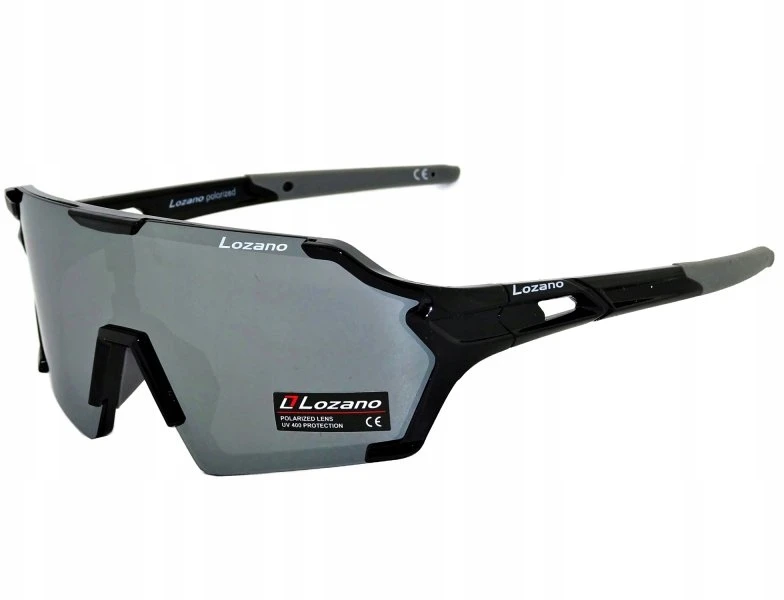 LOZANO POLARIZED Receptiniai dviračio bėgimo akiniai 138-E