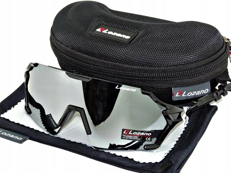 LOZANO POLARIZED Receptiniai dviračio bėgimo akiniai 138-E