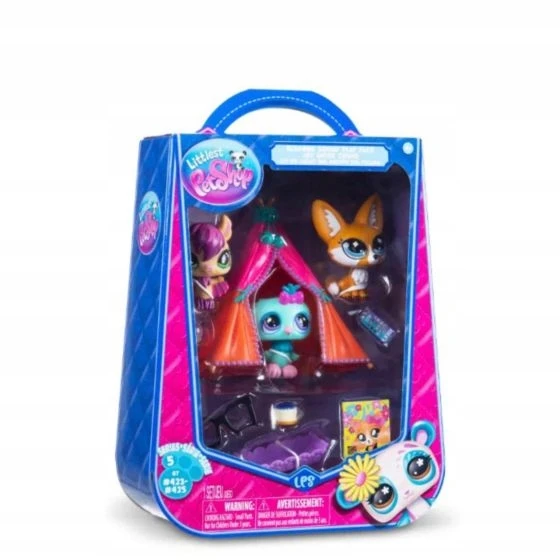 LPS TM Toys Minkštas Littlest Pet Shop pižamos vakarėlio žaislas