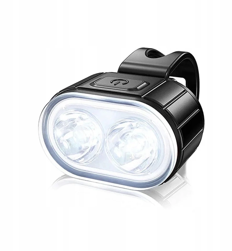 LTC Dviračio apšvietimas PRIEKINIS IR GALIS DVIRAČIO LEMPŲ RINKINYS 800 lm USB