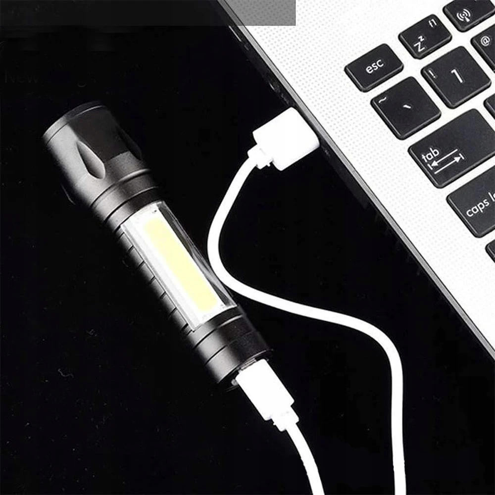 LTC Galinga Led latarka su Usb įkrovimu ir priartinimo funkcija