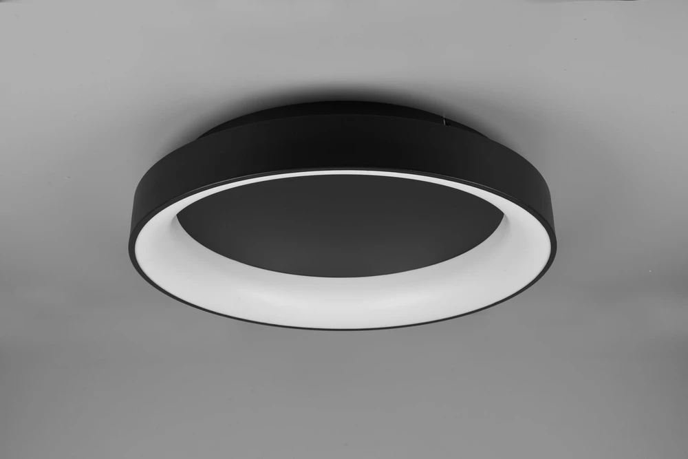 Lubinis šviestuvas Lubinis LED šviestuvas EGLO ROVITO-Z, 16W, 2700-6500K, 2200lm,balt., Ø42xh2,5cm, pultas(neįeina)/APP
