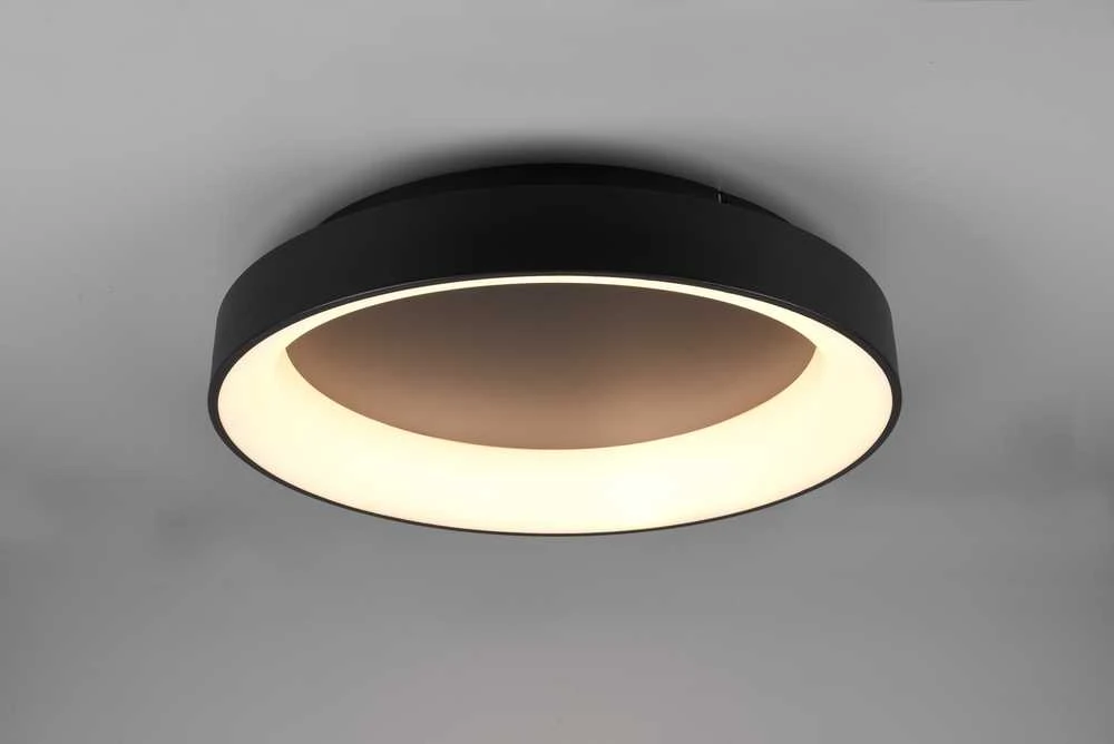 Lubinis šviestuvas Lubinis LED šviestuvas EGLO ROVITO-Z, 16W, 2700-6500K, 2200lm,balt., Ø42xh2,5cm, pultas(neįeina)/APP