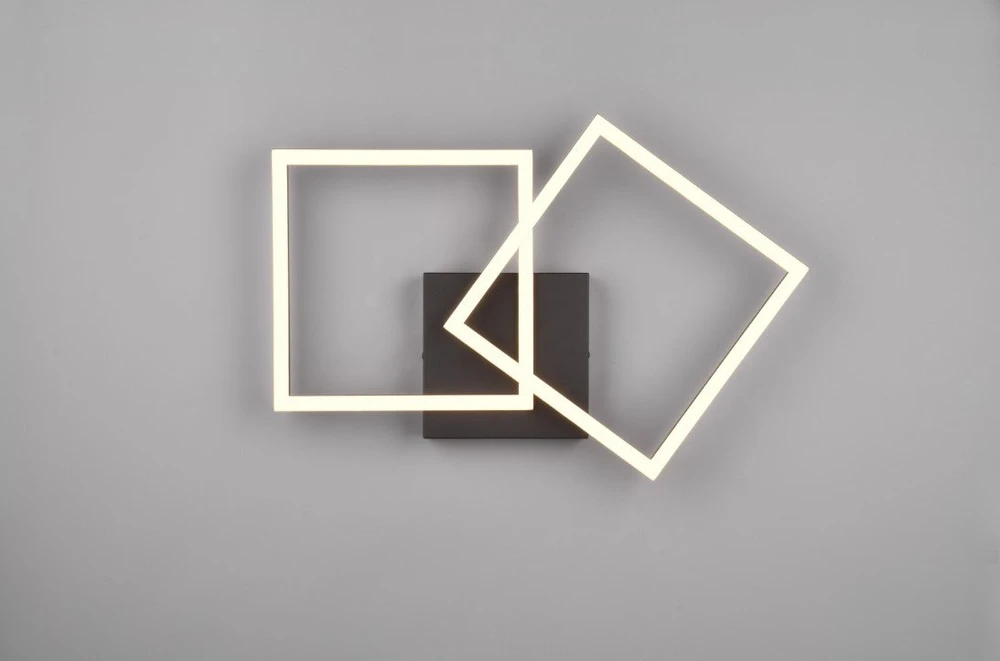 Lubinis šviestuvas Lubinis LED šviestuvas REALITY Trail, 20W, 3000 K, 2250 lm, juodos sp., 39 x 44 x 7 cm