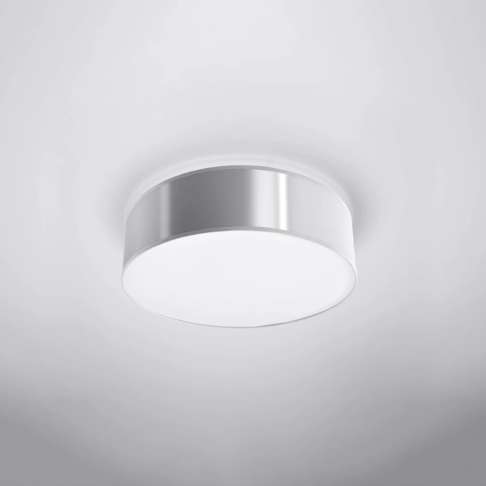 Lubinis šviestuvas Sollux Lighting Sollux Plafonas ARENA 35 pilkas