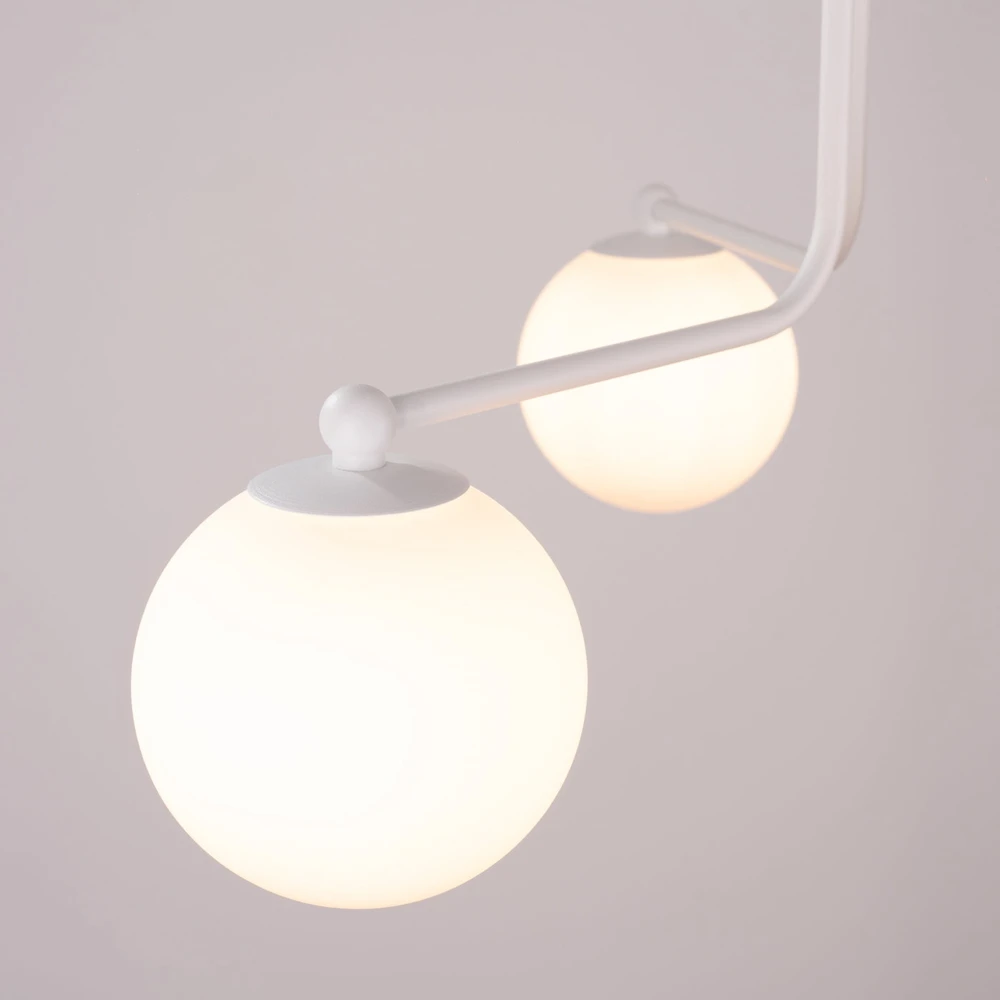 Lubinis šviestuvas Sollux Lighting Šviestuvas ASTRAL 3 baltas