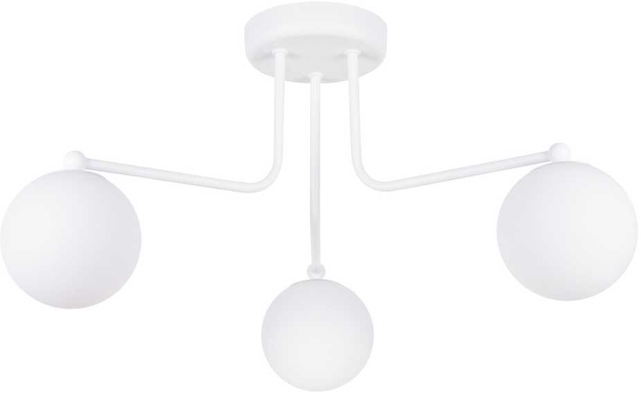 Lubinis šviestuvas Sollux Lighting Šviestuvas ASTRAL 3 baltas