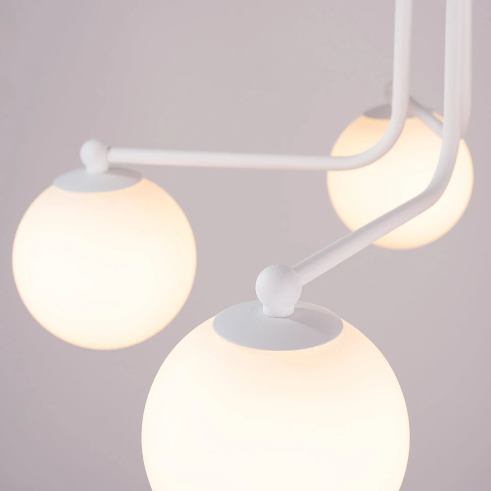 Lubinis šviestuvas Sollux Lighting Šviestuvas ASTRAL 5 baltas