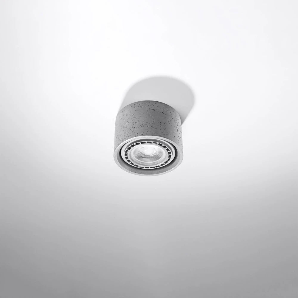 Sollux Lighting Lubinis šviestuvas BASIC 1 betonas