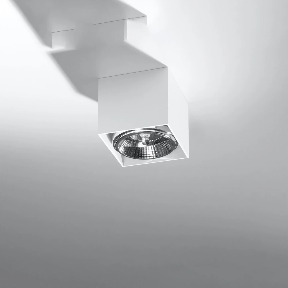 Lubinis šviestuvas Sollux Lighting Sollux Plafonas BLAKE baltas