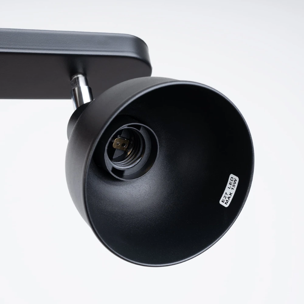 Sollux Lighting Lubinis šviestuvas ELBA 2 juodas