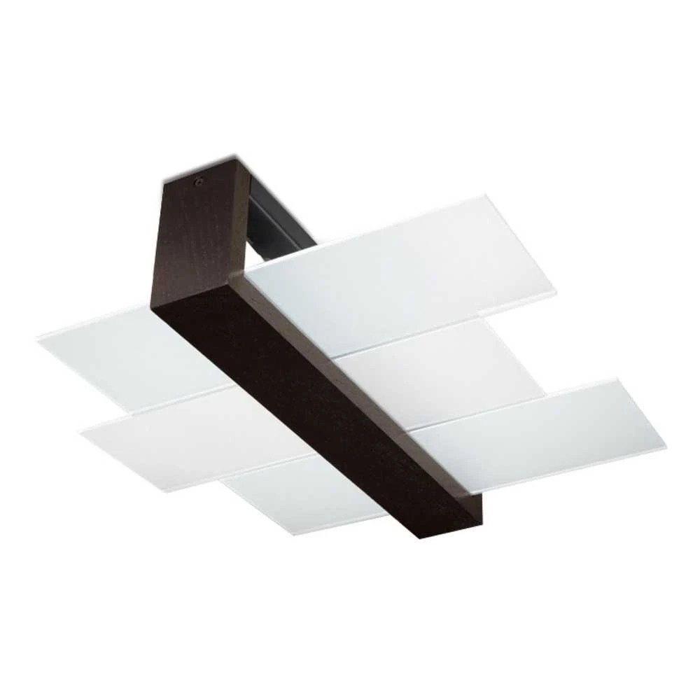 Lubinis šviestuvas Sollux lubiniai šviestuvai Fenix 2 wenge