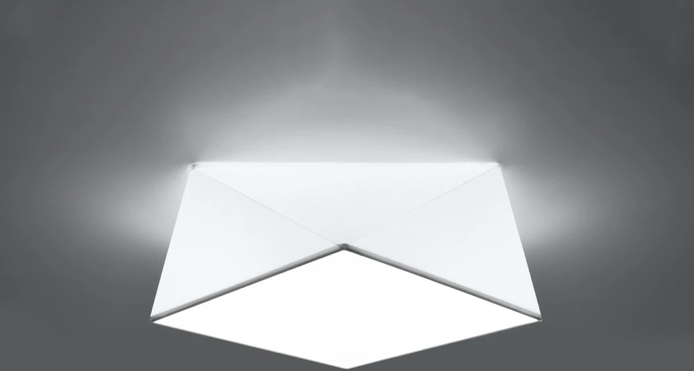 Lubinis šviestuvas Sollux Lighting Sollux Plafonas HEXA 35 baltas