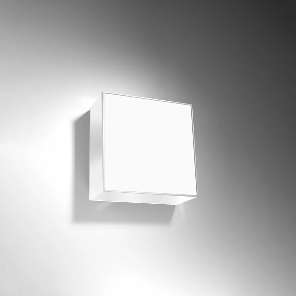 Lubinis šviestuvas Sollux Lighting Sollux Sieninis šviestuvas HORUS baltas