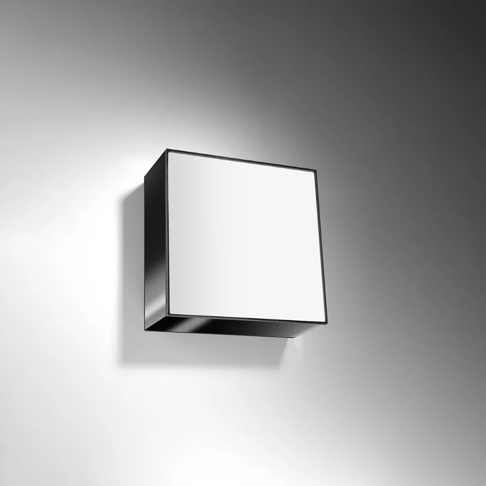 Lubinis šviestuvas Sollux Lighting Sollux Sieninis šviestuvas HORUS juodas
