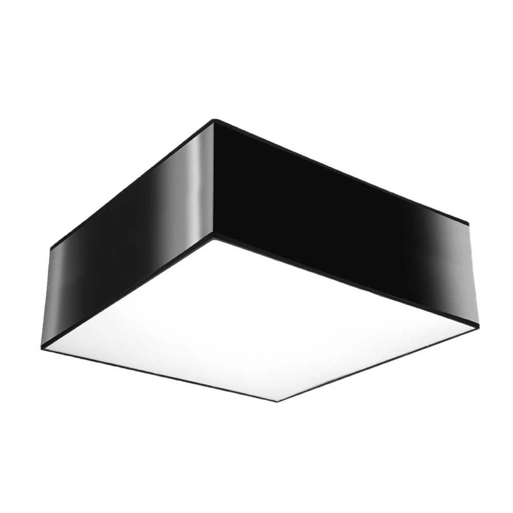 Lubinis šviestuvas Sollux Lighting Sollux Sieninis šviestuvas HORUS juodas