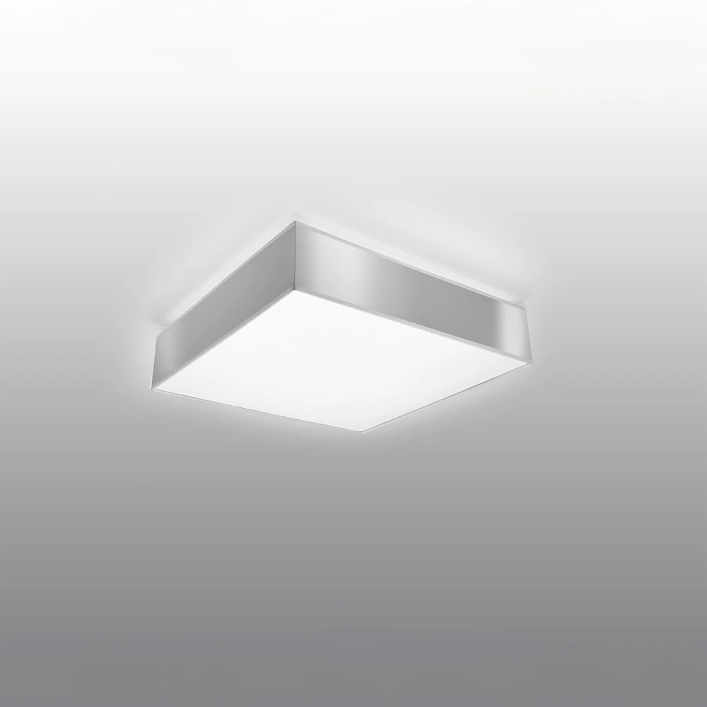 Lubinis šviestuvas Sollux Lighting Sollux Sieninis šviestuvas HORUS pilkas