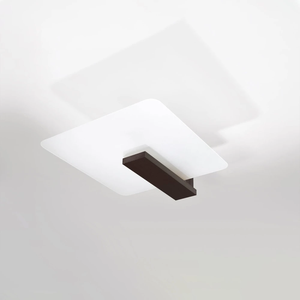 Sollux Lighting Lubinis šviestuvas LAPPO wenge
