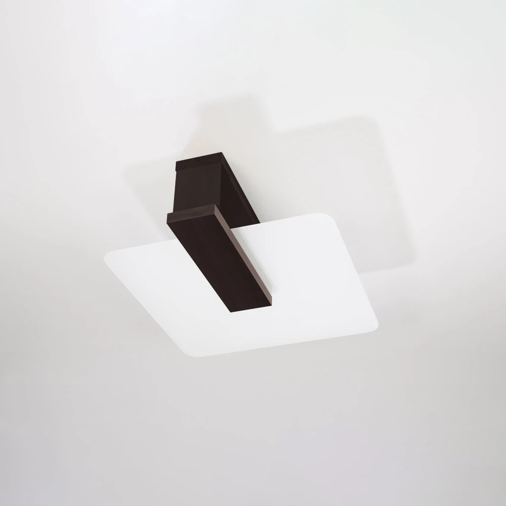 Sollux Lighting Lubinis šviestuvas LAPPO wenge