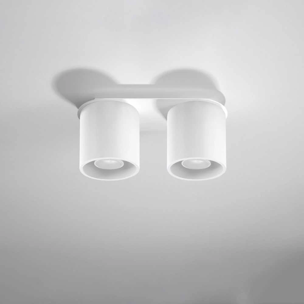 Sollux Lighting „Sollux“ lubinis šviestuvas ORBIS 2 baltas