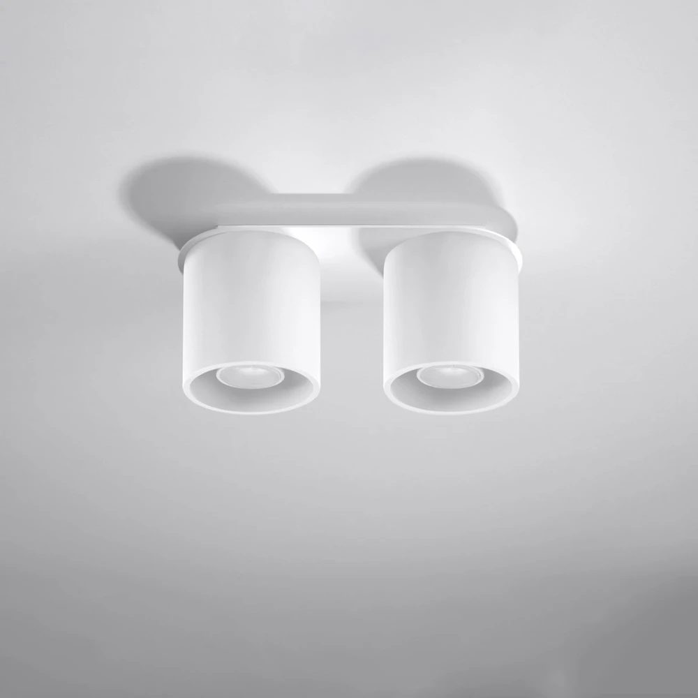 Sollux Lighting „Sollux“ lubinis šviestuvas ORBIS 2 baltas