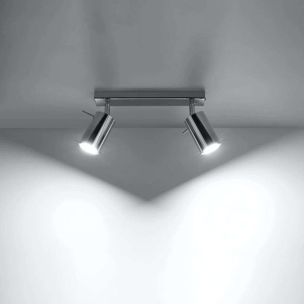 Sollux Lighting Lubinis šviestuvas RING 2 chromas