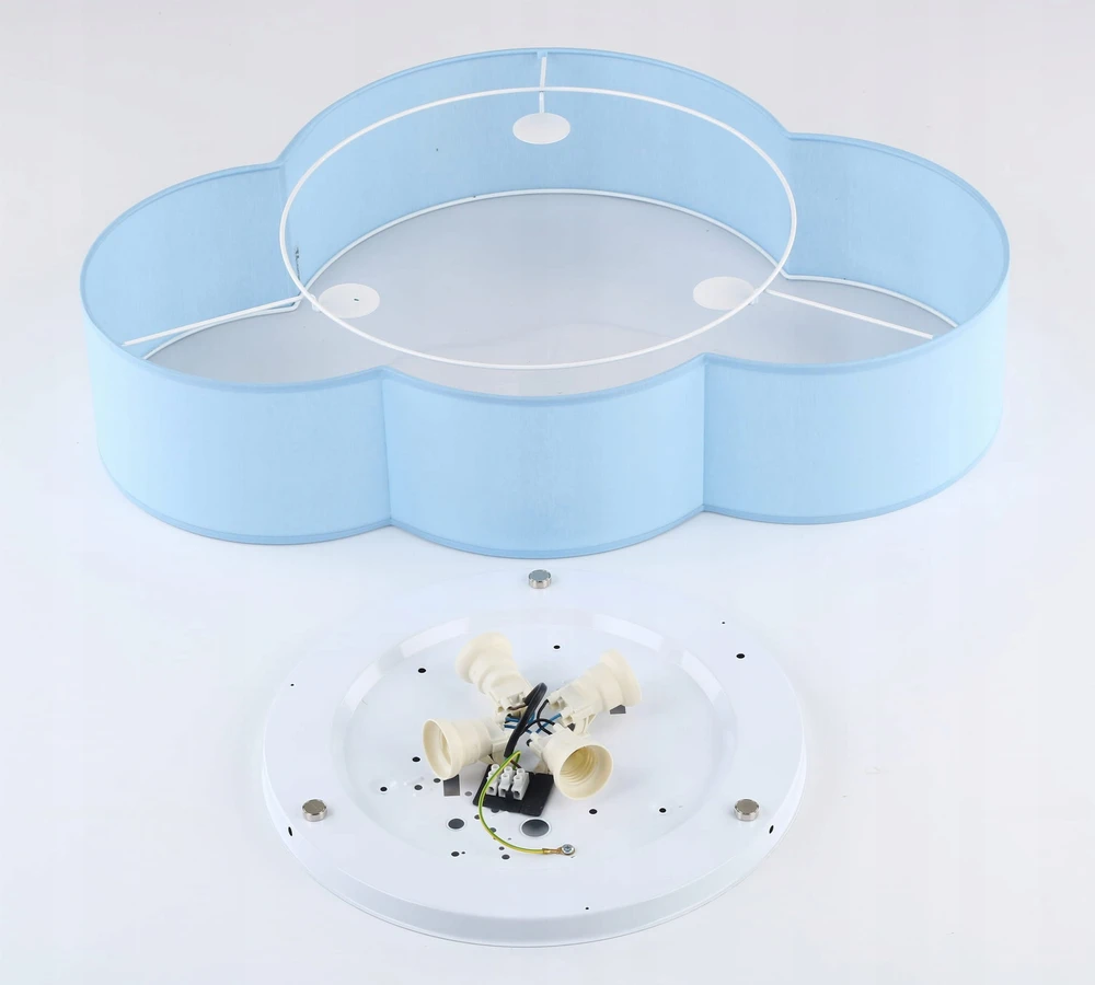 Lubinis šviestuvas TK Lighting Cloud mėlyna pastelinis 6071