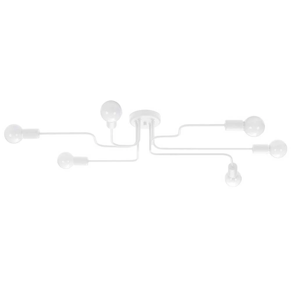 Lubinis šviestuvas Sollux Lighting Šviestuvas VECTOR 6 baltas