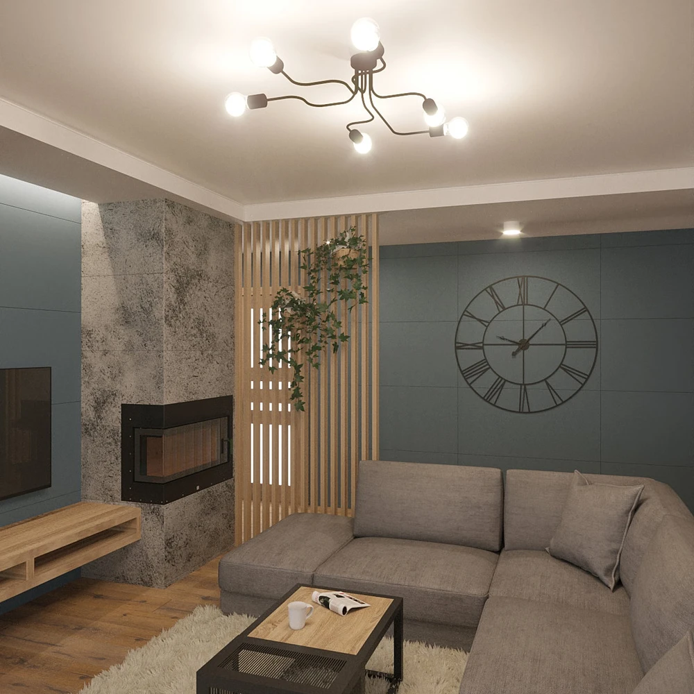 Lubinis šviestuvas Sollux Lighting Šviestuvas VECTOR 6 baltas